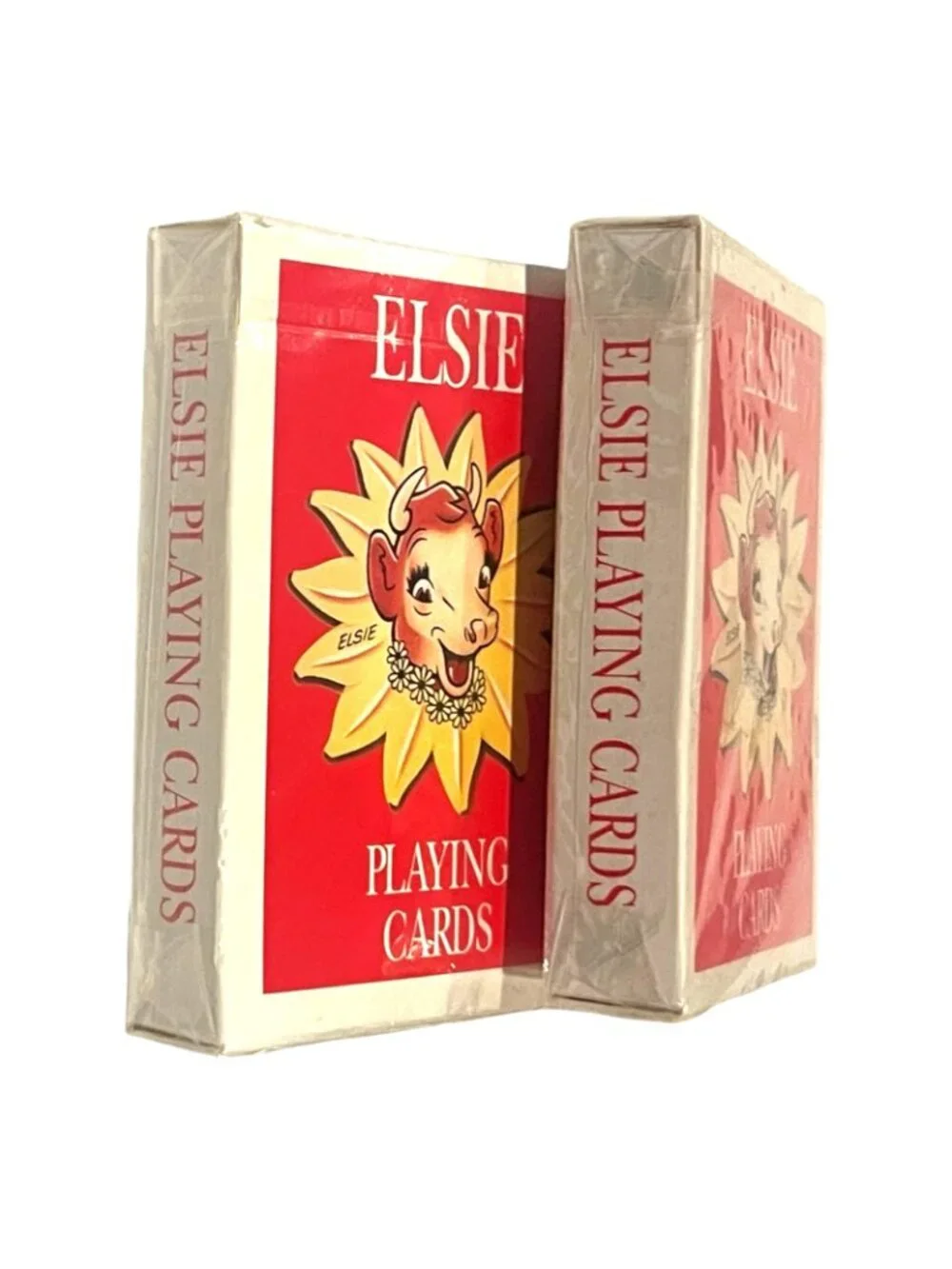 Elsie the Cow Playing Cards by Borden - NEW & Sealed - LOT of 2